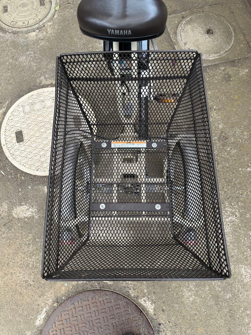 専用　YAMAHA 電動アシスト三輪車 前カゴ付き