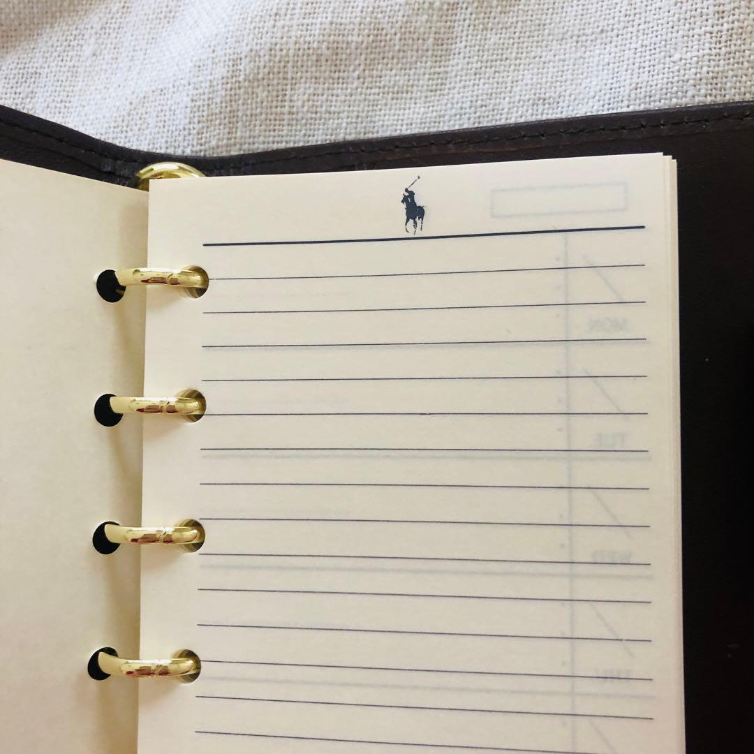 Polo Ralph Lauren ポロ　ラルフローレン　スケジュール帳　手帳