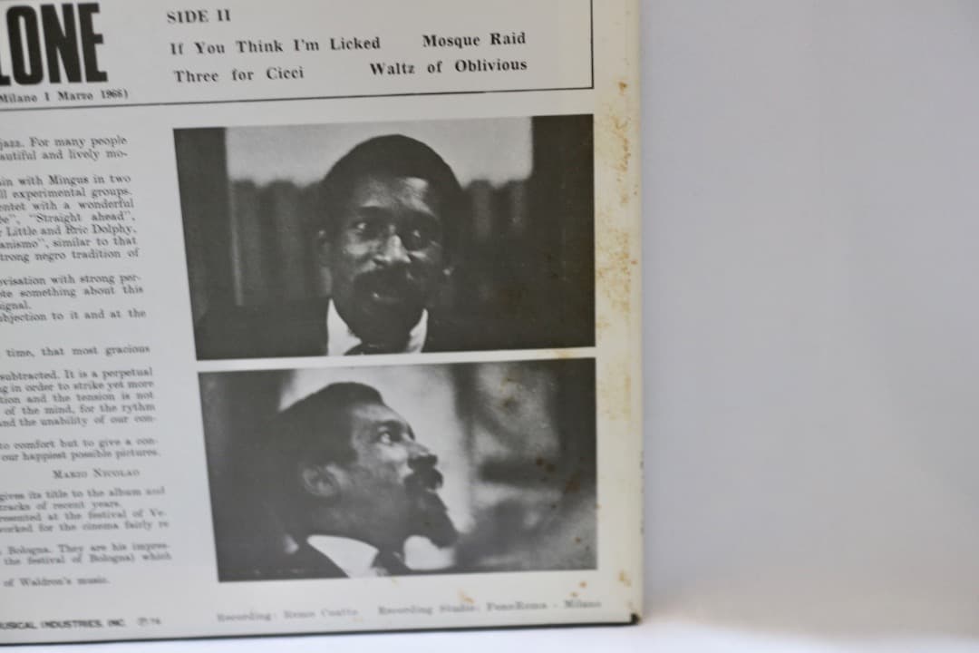 【LP レコード】 MAL WALDRON マル・ウォルドロン ジャズ