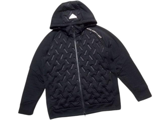 ユナイテッドアローズゴルフ コンビフーディーブルゾン キルティング 中綿