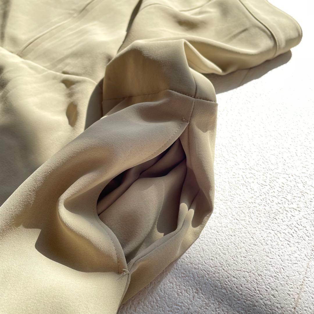 RoseTiara フレアジャンパースカート　ベージュ　46