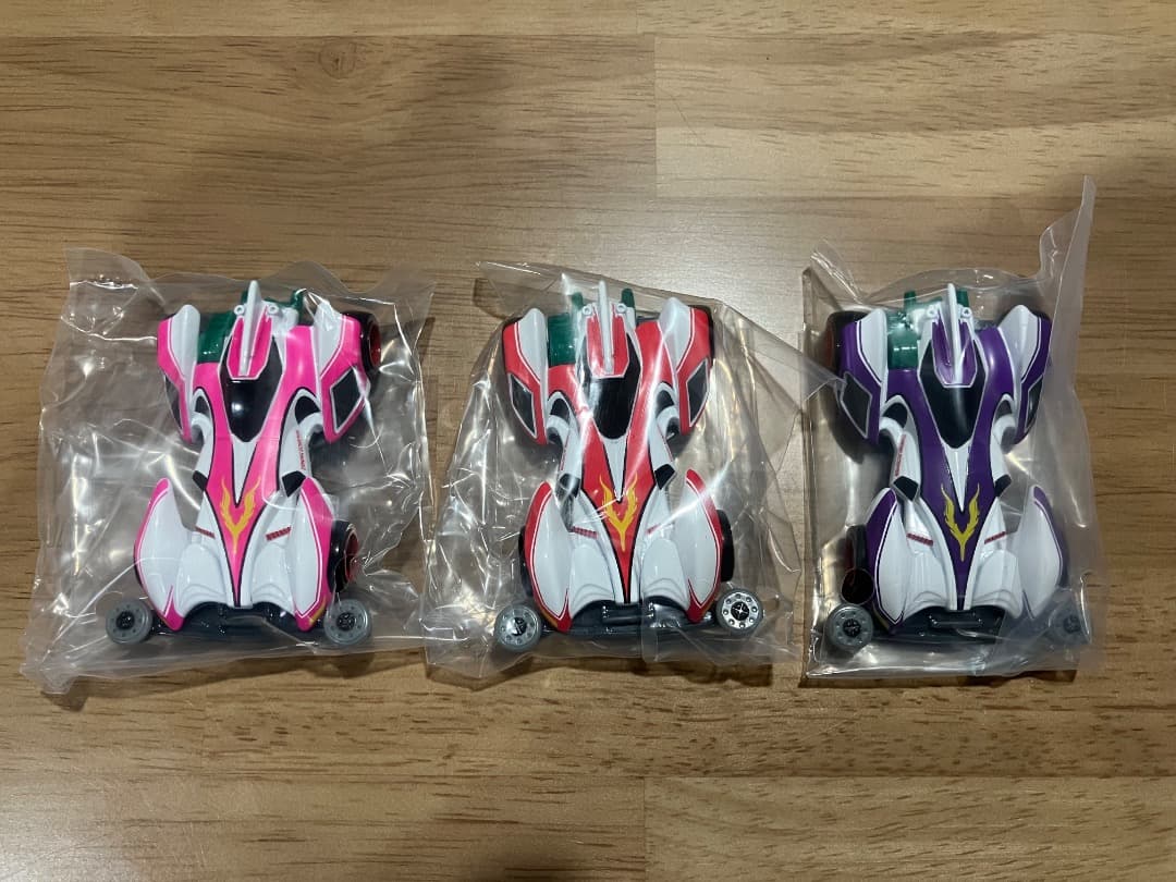 トミカプレミアムunlimited ミニ四駆 シャイニングスコーピオン3台セット