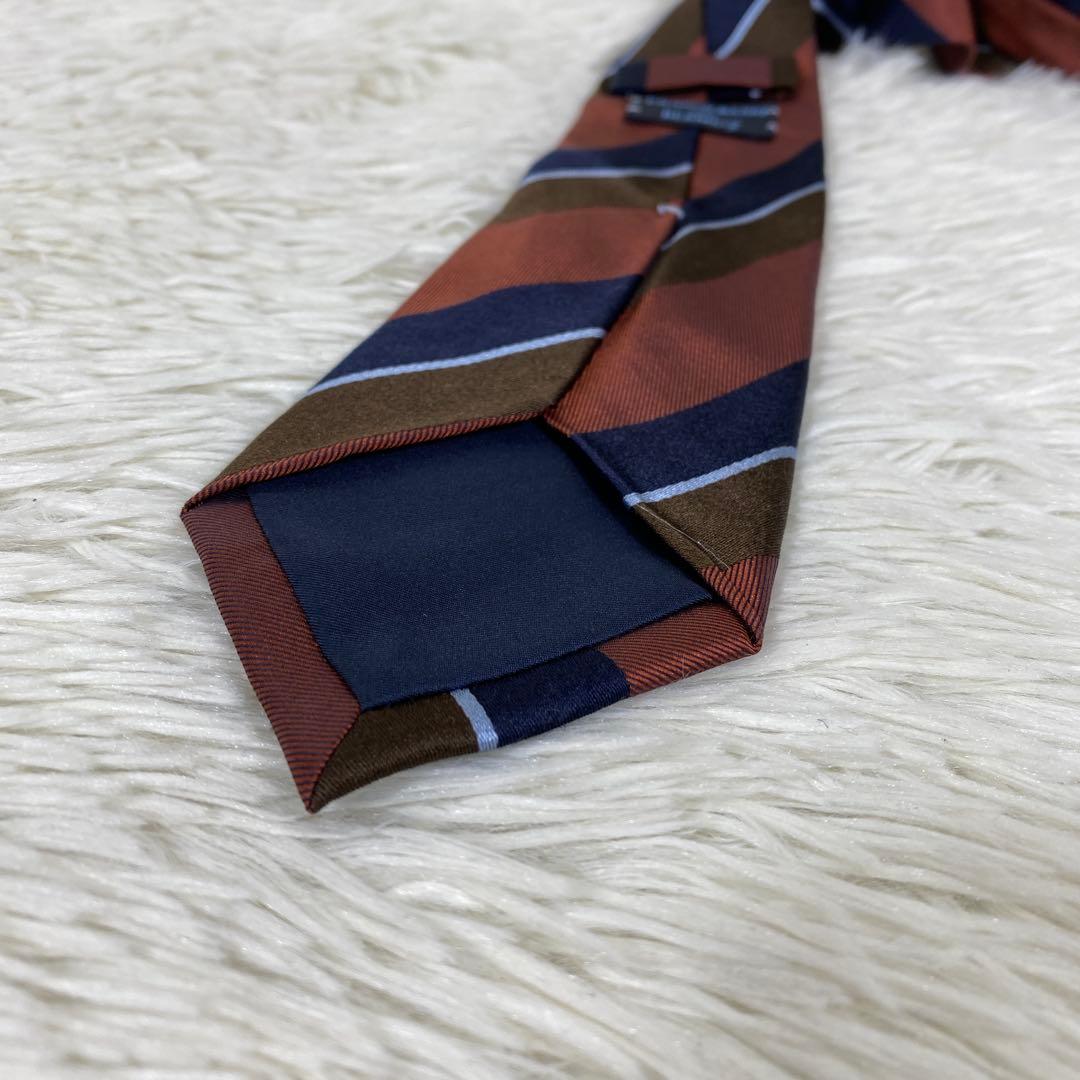 『franco bassi for BEAMS F』イタリア製 シルク ネクタイ