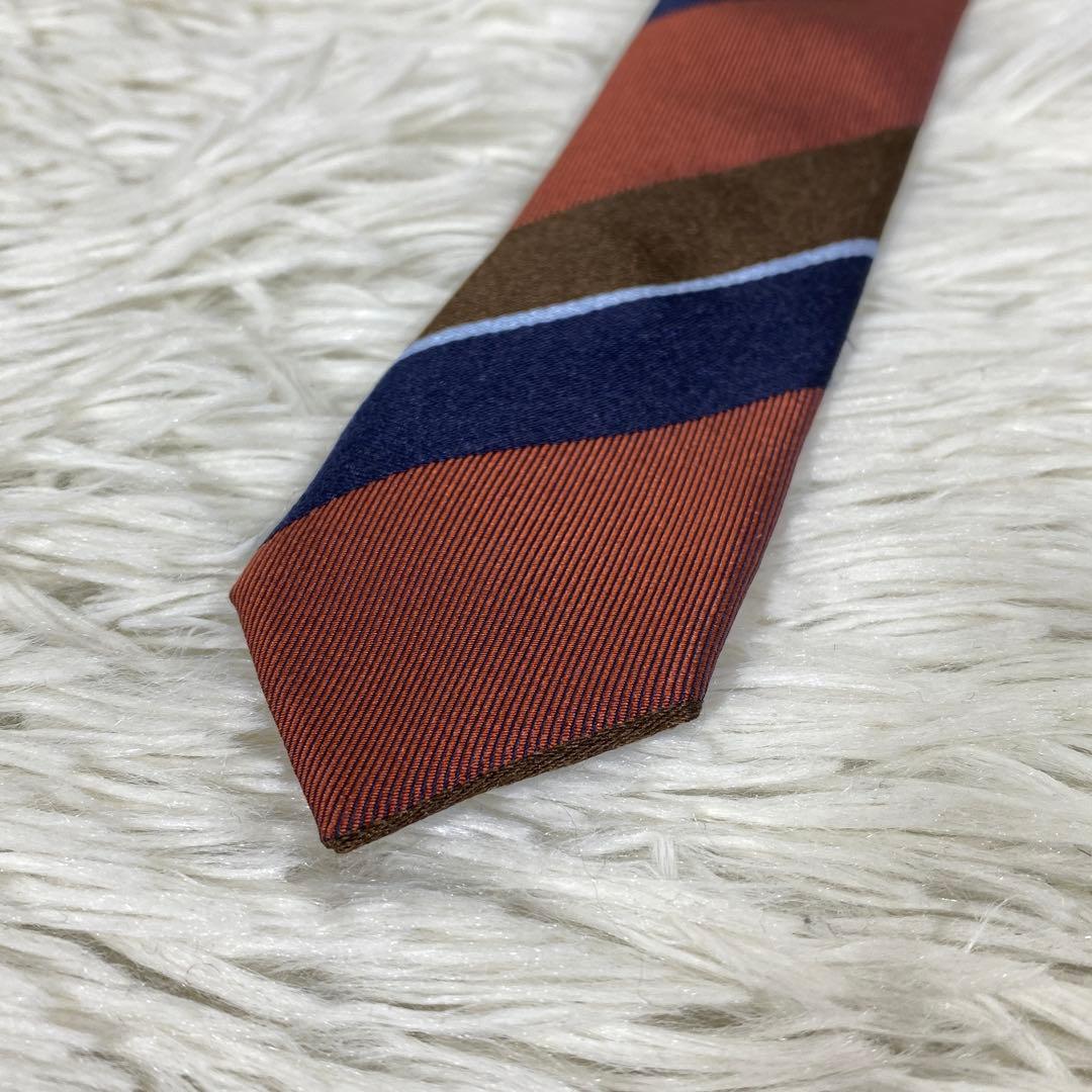 『franco bassi for BEAMS F』イタリア製 シルク ネクタイ