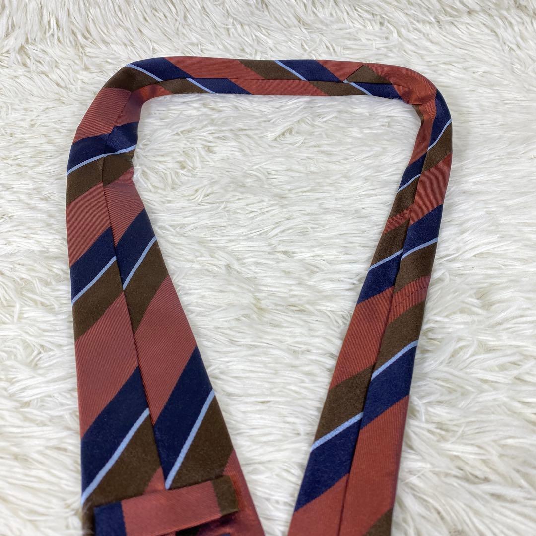 『franco bassi for BEAMS F』イタリア製 シルク ネクタイ