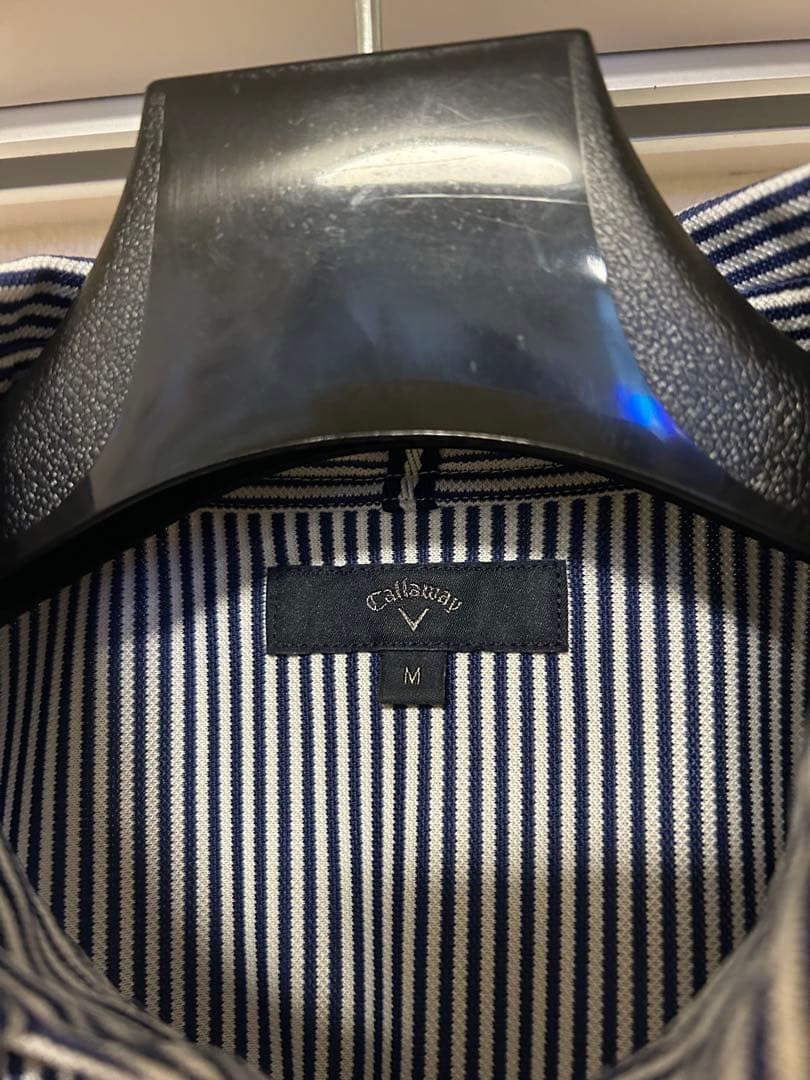 Callaway ストライプ メンズシャツ M