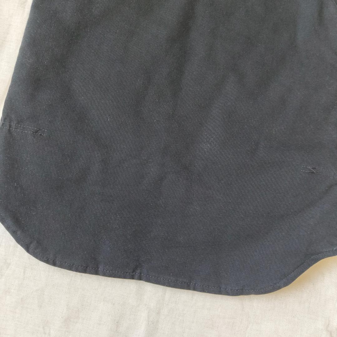 90s USA製 カーハート ダック ベスト 腰ゴム ブラック 黒 S