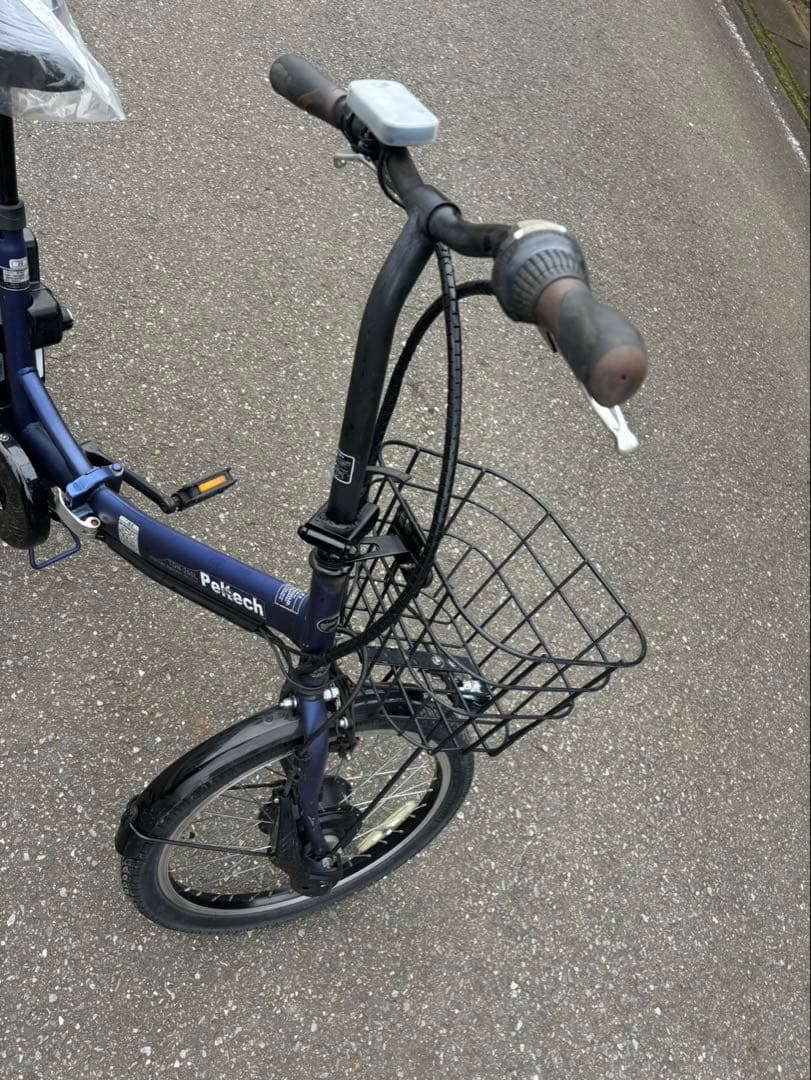 折りたたみ電動アシスト自転車 Pelitech TDN-206Ｌ
