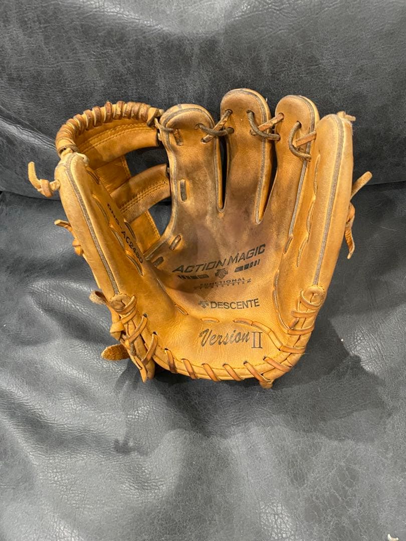【最終値下！！】デサント　グローブ　軟式　内野　ACTION MAGIC