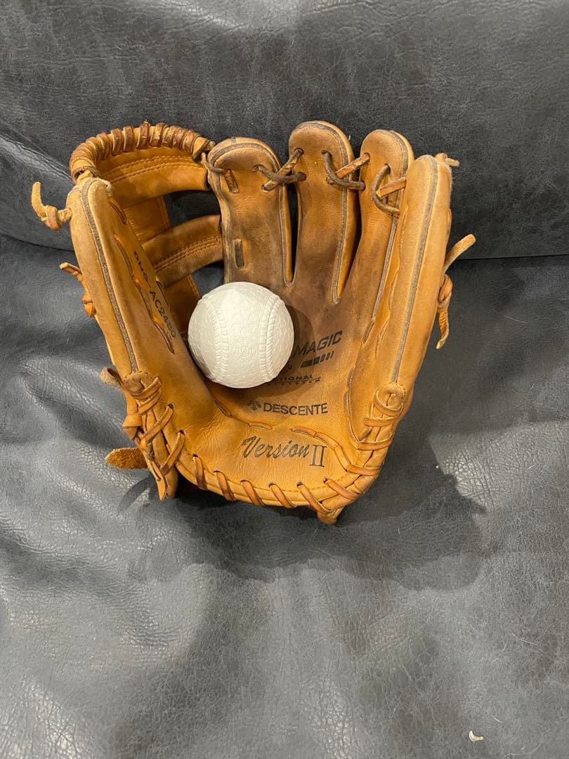 【最終値下！！】デサント　グローブ　軟式　内野　ACTION MAGIC