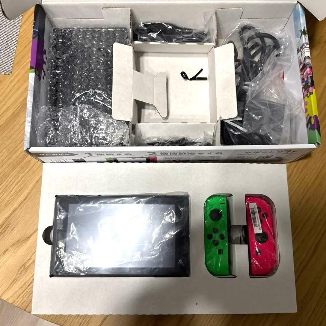 Nintendo Switch 本体　splatoon2版