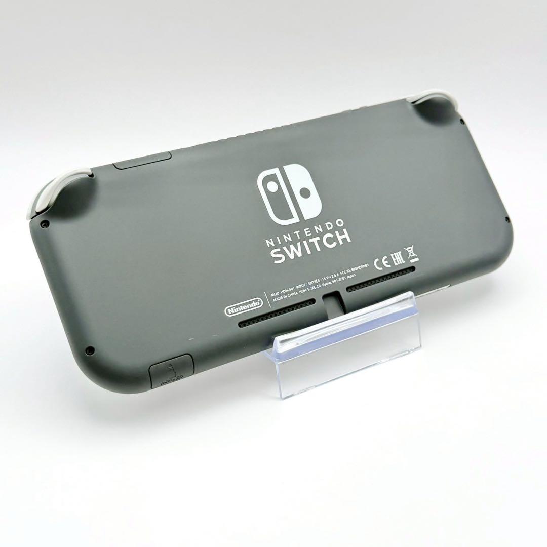 【極美品】Nintendo Switch Lite グレー 動作確認済み 本体