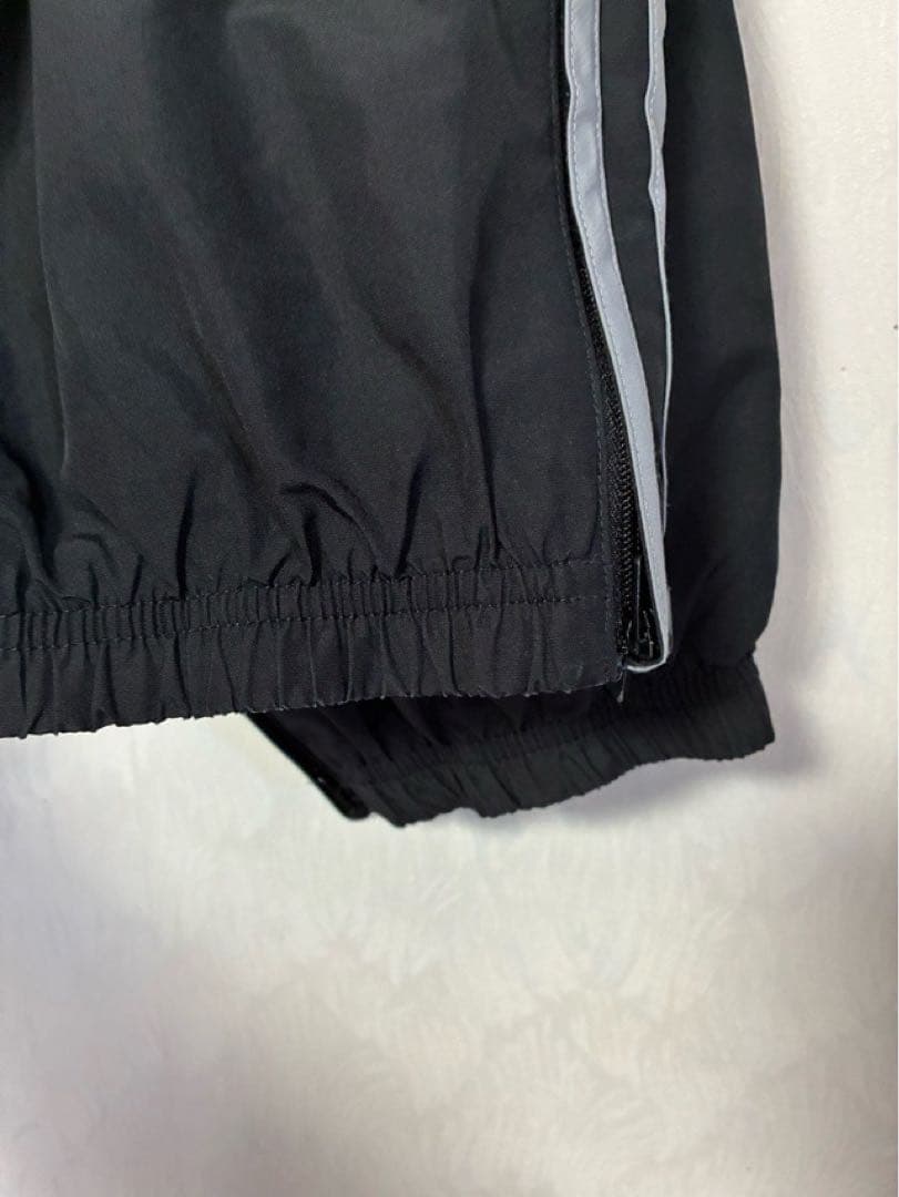 ACミラン adidas アディダス セットアップ Mサイズ ブラック メッシュ