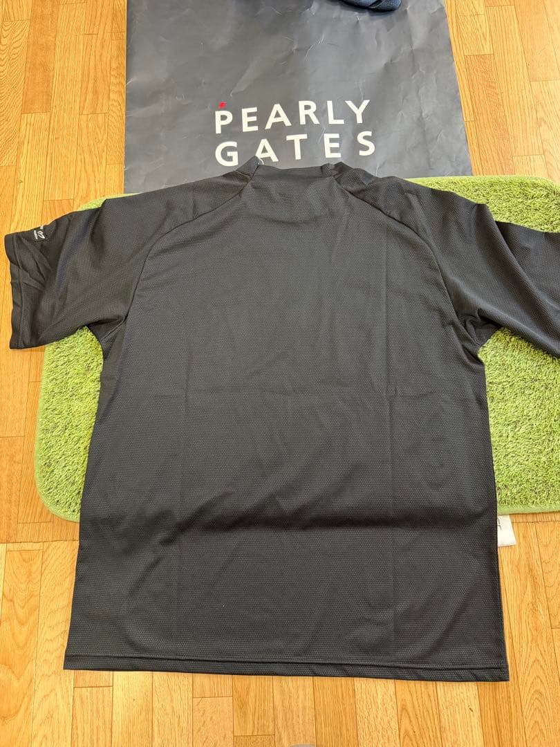 ¥15,400新品正規品【MBE/6】半袖モックネックシャツポロシャツ