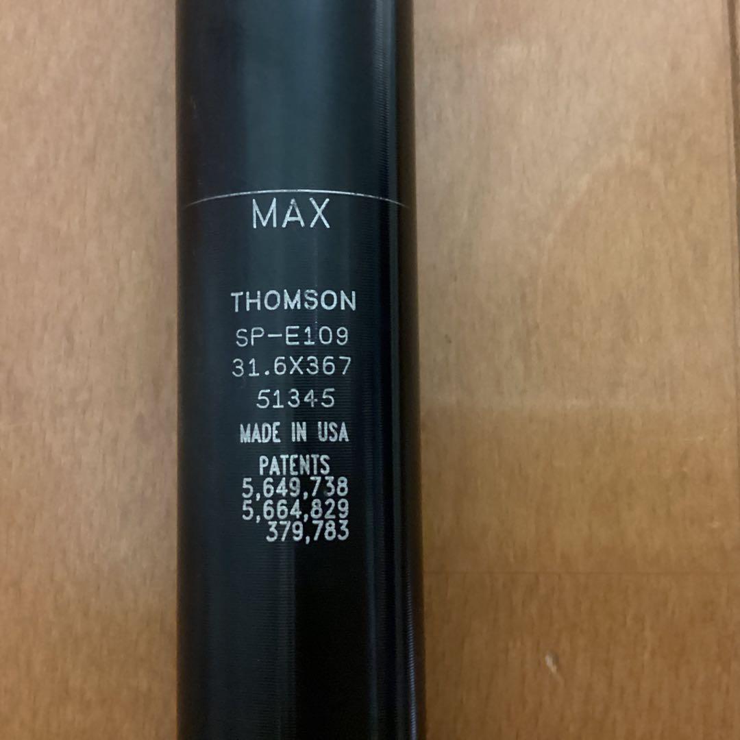 THOMSON SP-E109 エリート　シートポスト 31.6×367mm