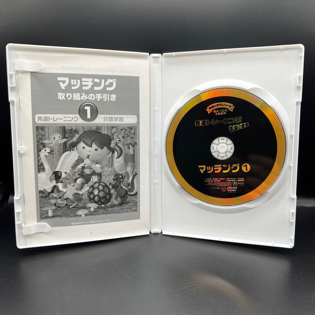 星みつる式　マッチング　1〜6巻　発達トレーニング　DVD 分類学習 右脳の言葉