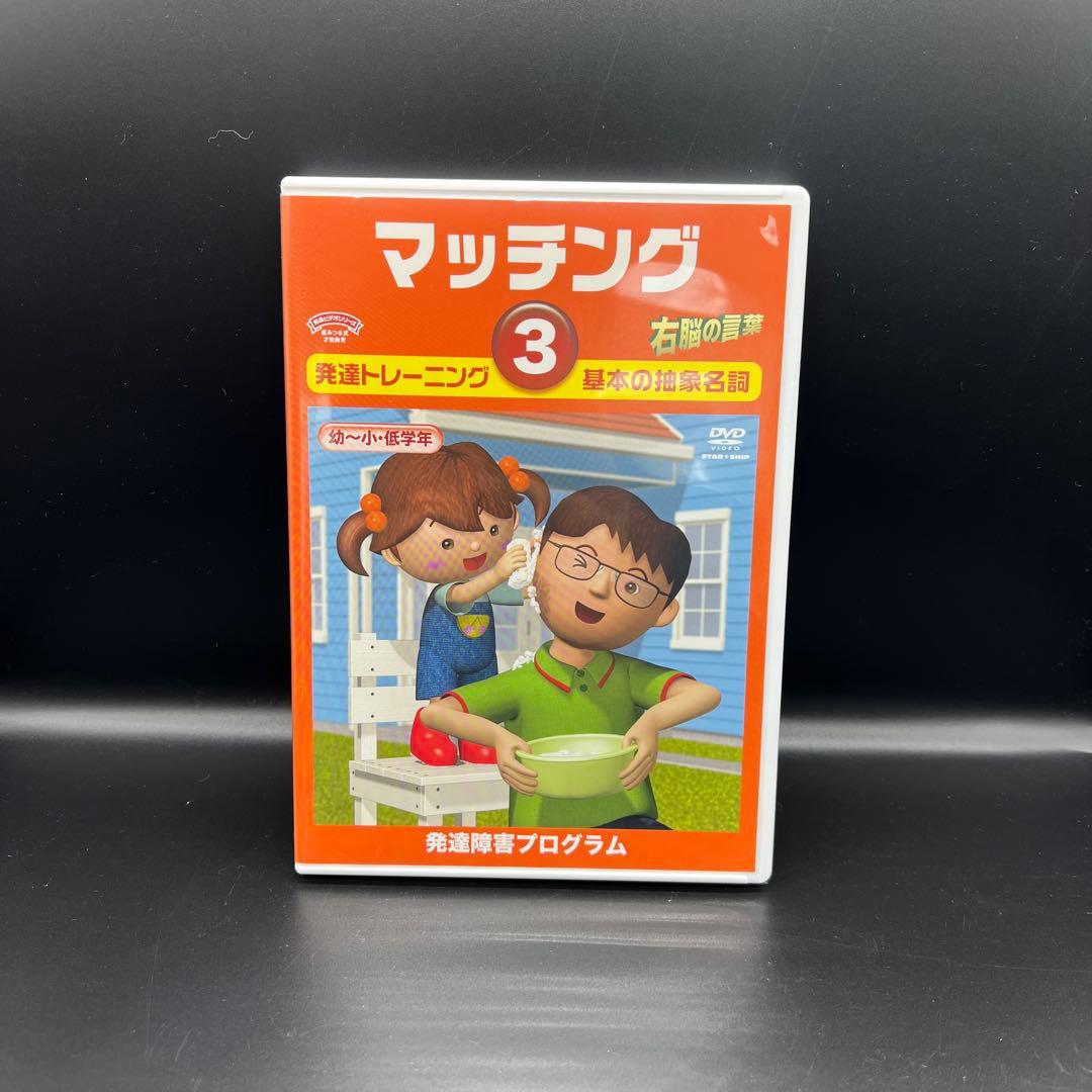 星みつる式　マッチング　1〜6巻　発達トレーニング　DVD 分類学習 右脳の言葉