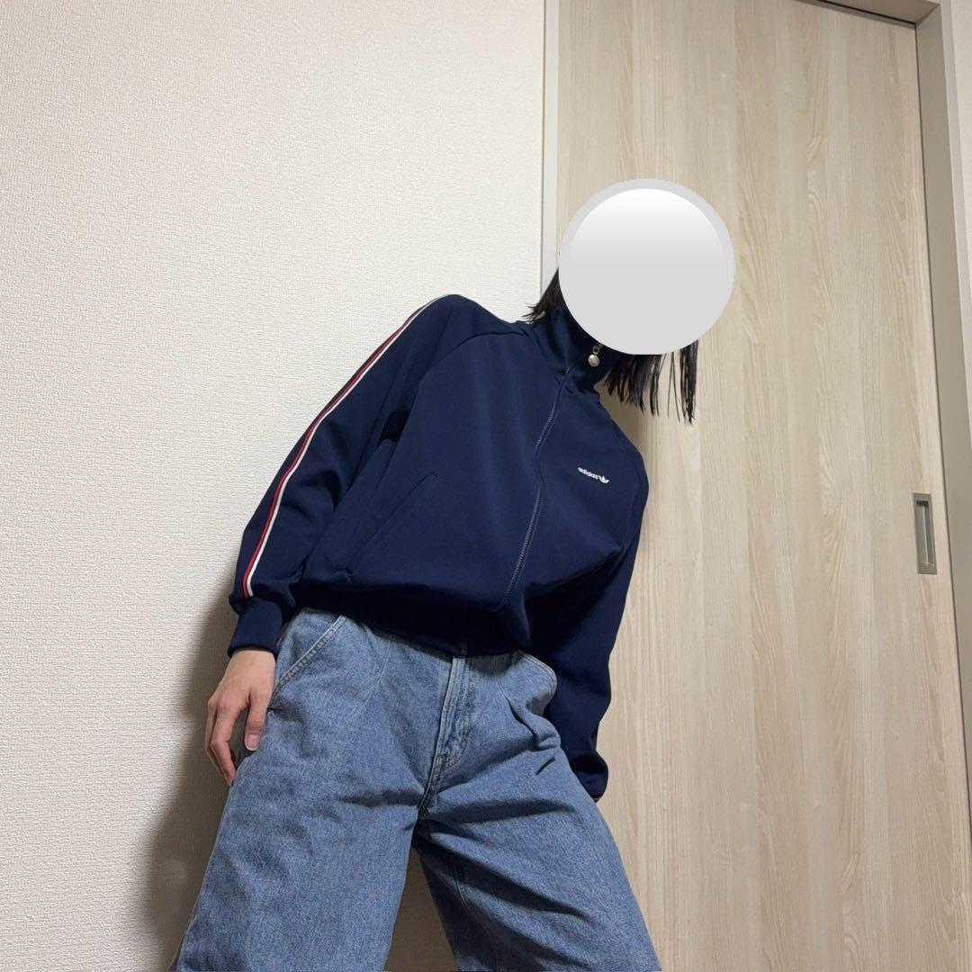 最終値下【超美品】70s 西ドイツ アディダス　デサント製 トラックジャケット