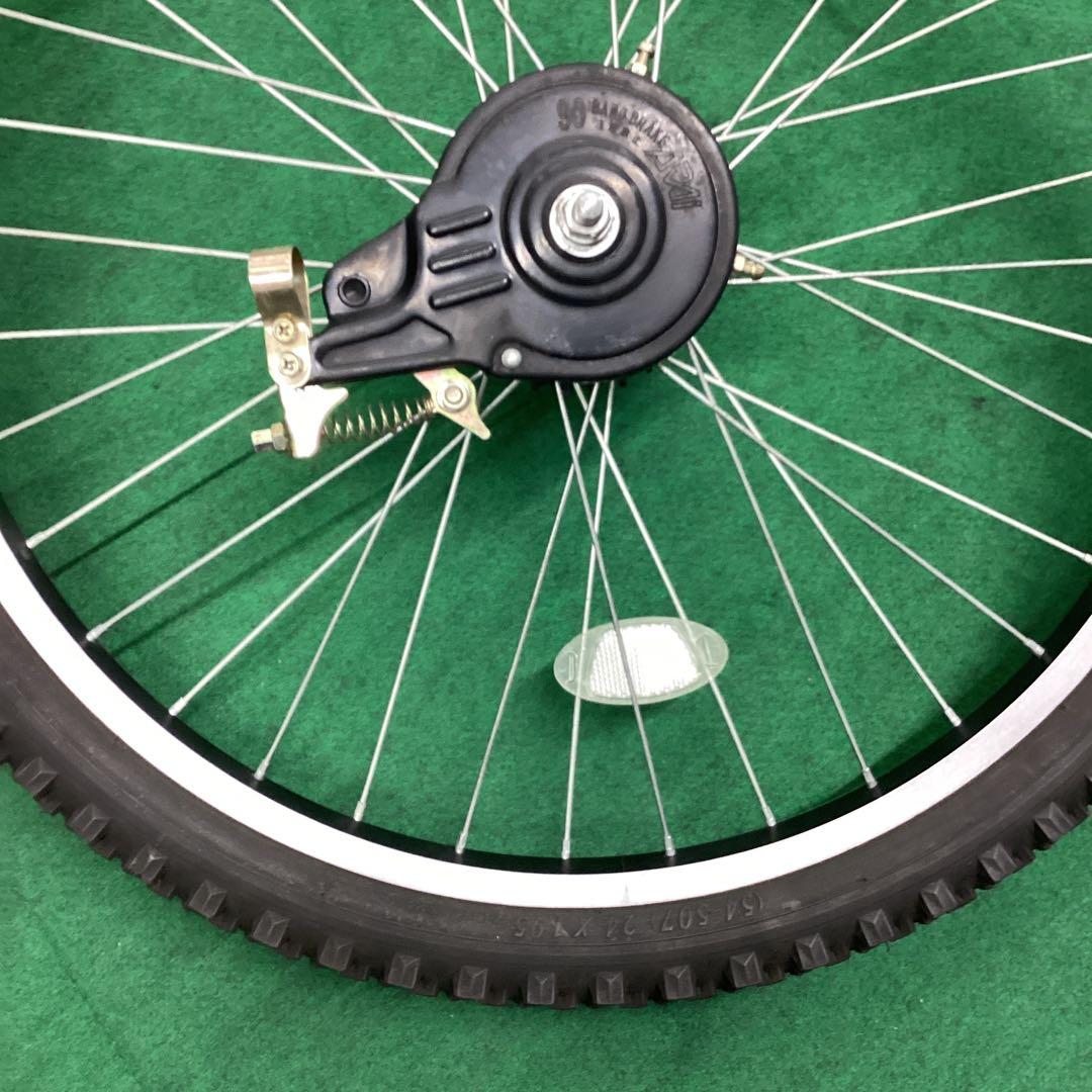 アルミリム　後輪 24x1.95 タイヤ付 外装6段 24インチ　リア