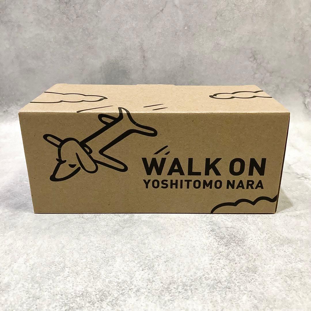 新品国内正規品 奈良美智 パタパタクロック WALK ON ホワイト 限定カラー