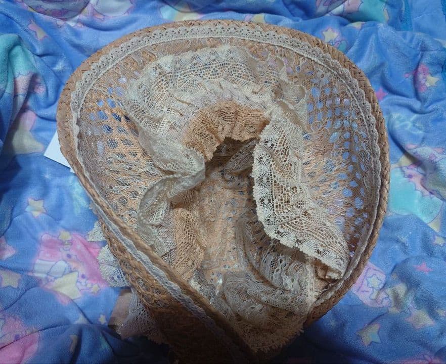 サマーピクニック　麦わらボンネット　星箱works