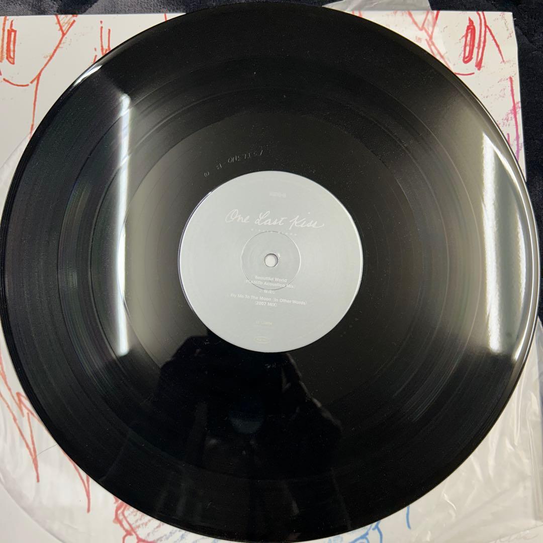 【完全生産限定盤】未使用品レコード宇多田ヒカルOne Last Kiss綾波レイ