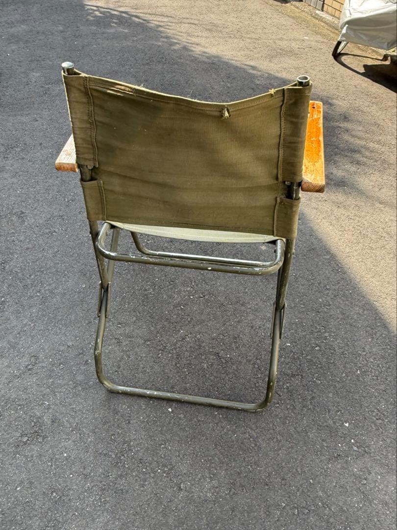 イギリス軍　ローバーチェア　折り畳み椅子　①
