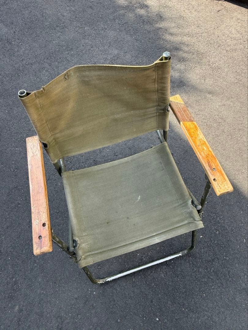 イギリス軍　ローバーチェア　折り畳み椅子　①