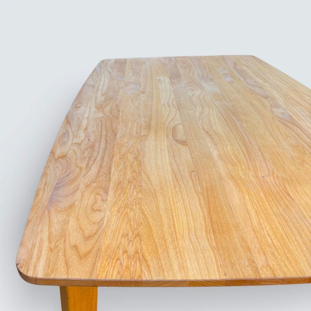 モモナチュラル ダイニングテーブル 135cm 天然木