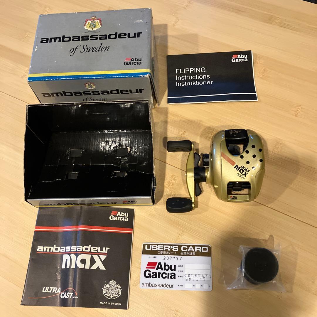 Abu Garcia ambassadeur max ゴールド