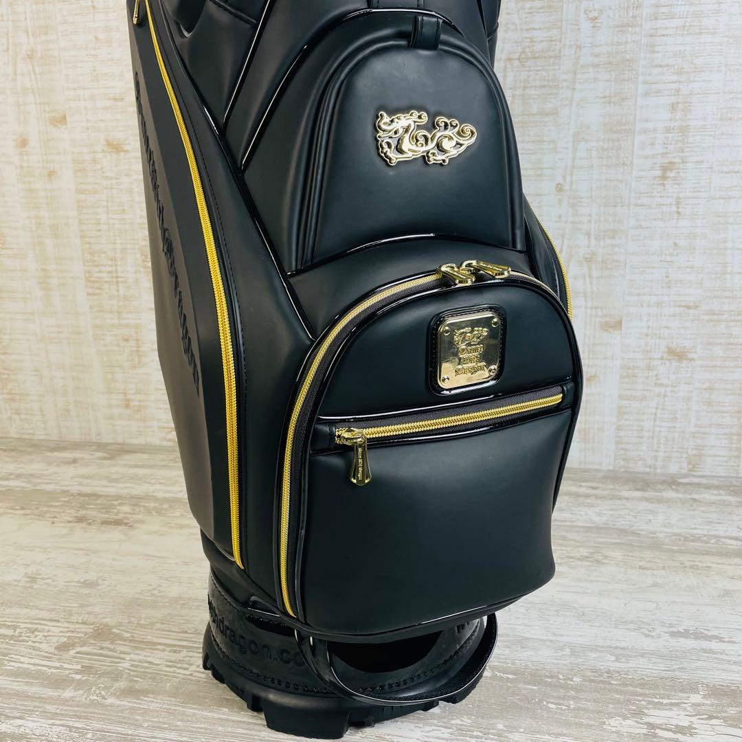 【高級】ダンスウィズドラゴン　MAT FAKE LEATHERキャディバッグ