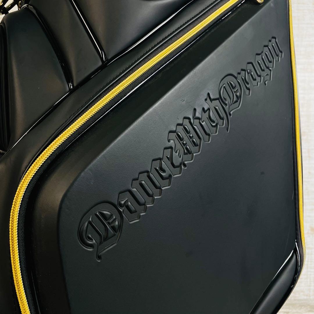 【高級】ダンスウィズドラゴン　MAT FAKE LEATHERキャディバッグ