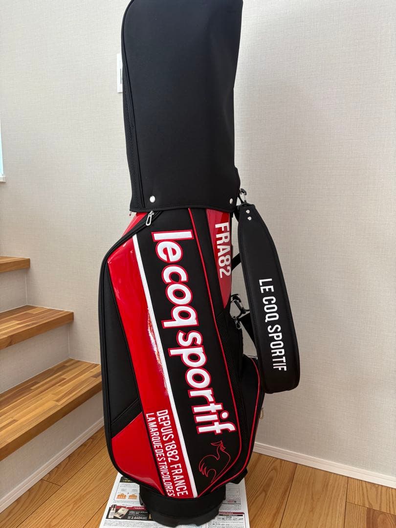 le coq sportif ルコックスポルティフ キャディバッグ ゴルフバッグ