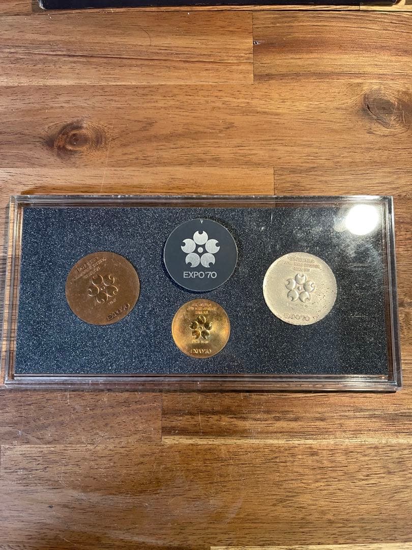日本万博記念メダル　EXPO 70 メダルセット（金・銀・銅）　k18