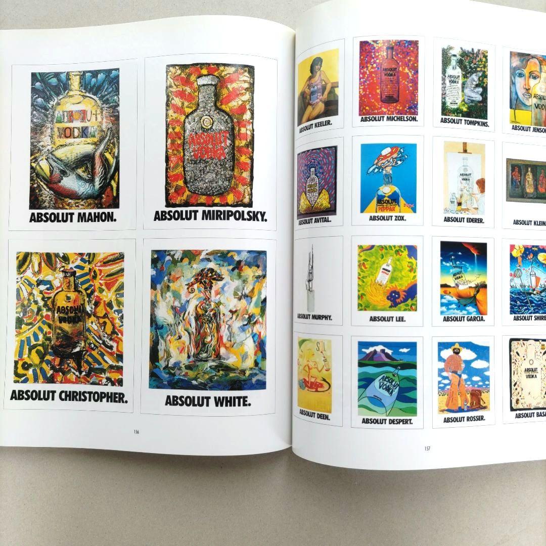 ABSOLUT BOOK. アブソルートウォッカ/ポスター作品集 デザイン