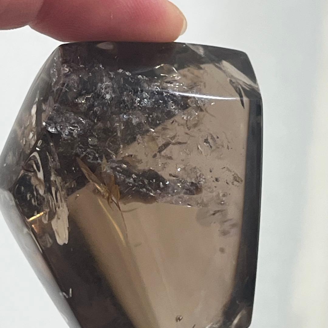 【天然石】スモーキー(ゼウス)シトリンクォーツ 専用箱付き 78.5g