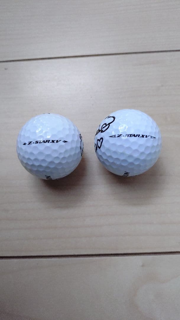 SRIXON Z-STAR XV ゴルフボール 　菅沼菜々　直筆サイン