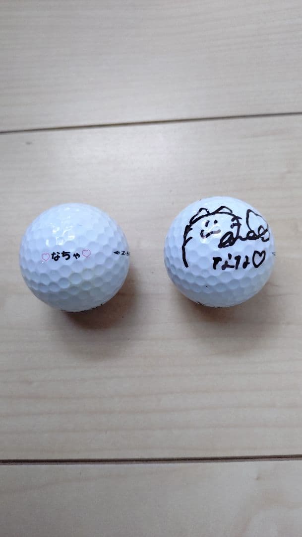 SRIXON Z-STAR XV ゴルフボール 　菅沼菜々　直筆サイン