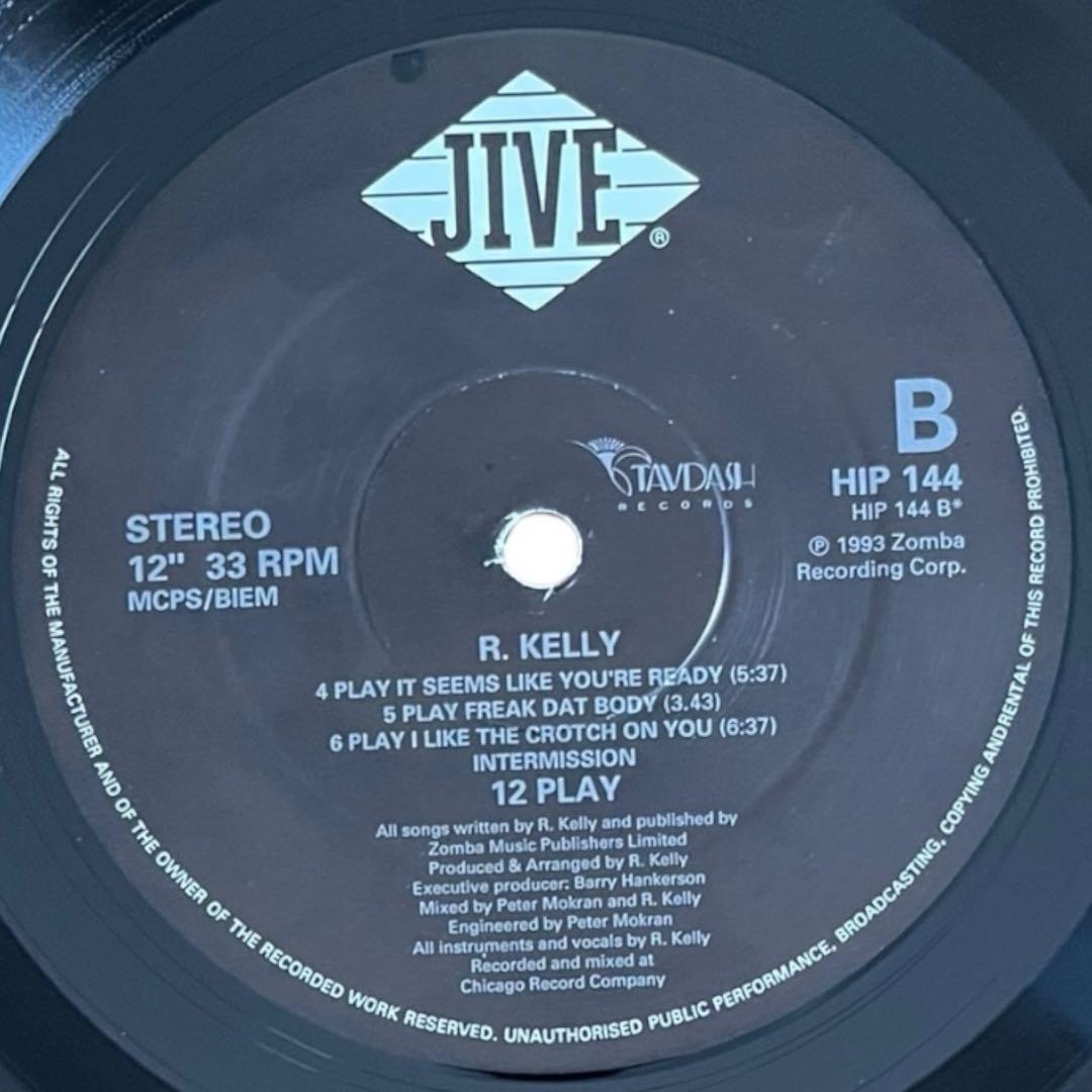 【12”】 R. Kelly / 12 Play USオリジナル盤