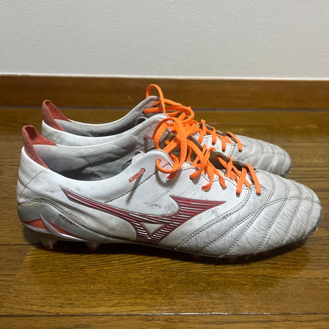 モレリアネオ4 JAPAN 27.5cm ホワイトレッド　白赤限定色