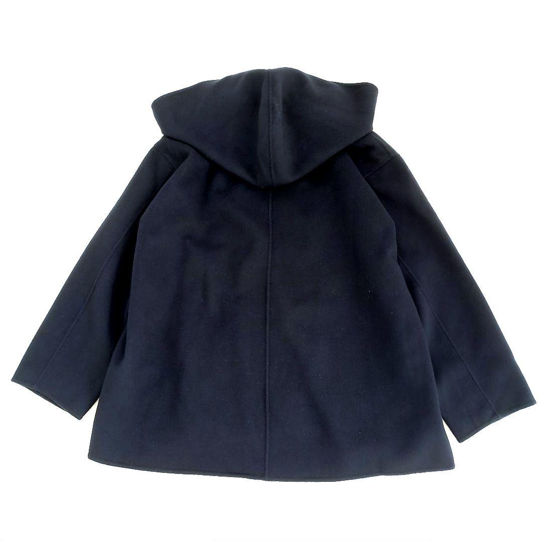 スローブイエナ ハミルトンダブルフェイスフードコート ウールリバー ネイビー