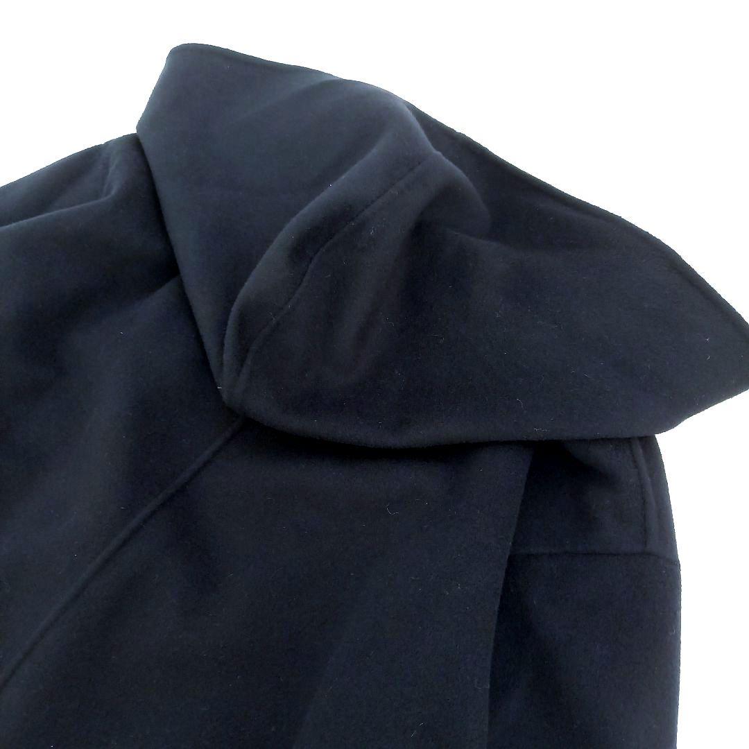 スローブイエナ ハミルトンダブルフェイスフードコート ウールリバー ネイビー