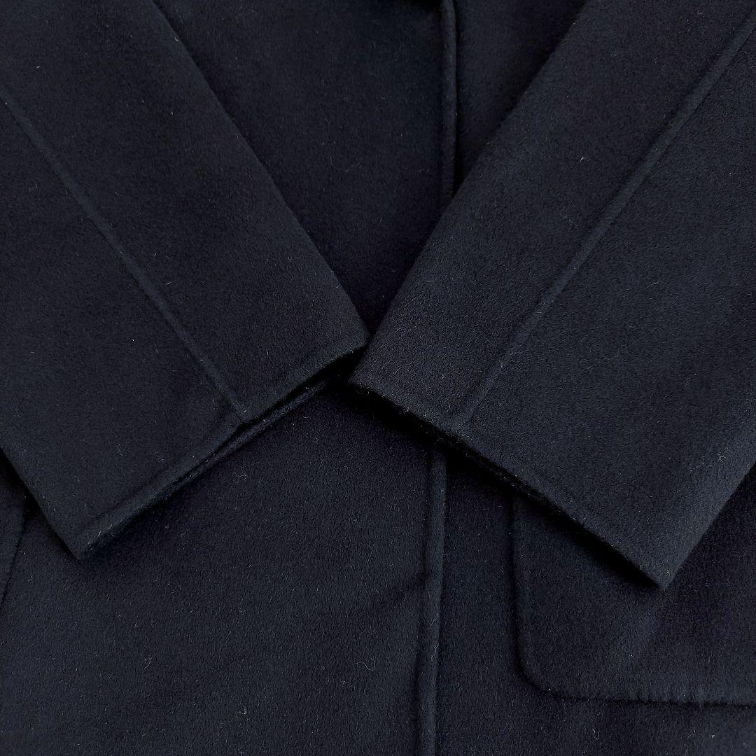 スローブイエナ ハミルトンダブルフェイスフードコート ウールリバー ネイビー