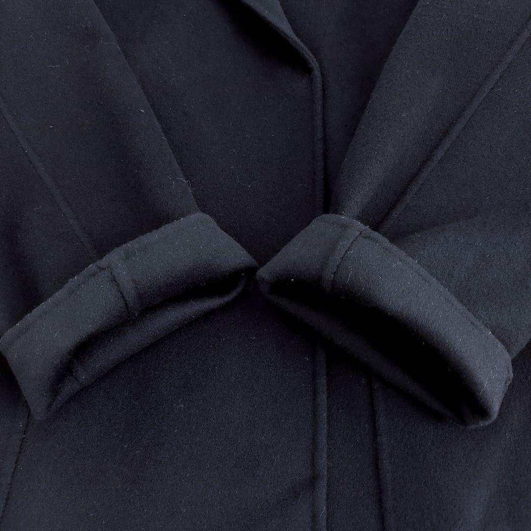 スローブイエナ ハミルトンダブルフェイスフードコート ウールリバー ネイビー