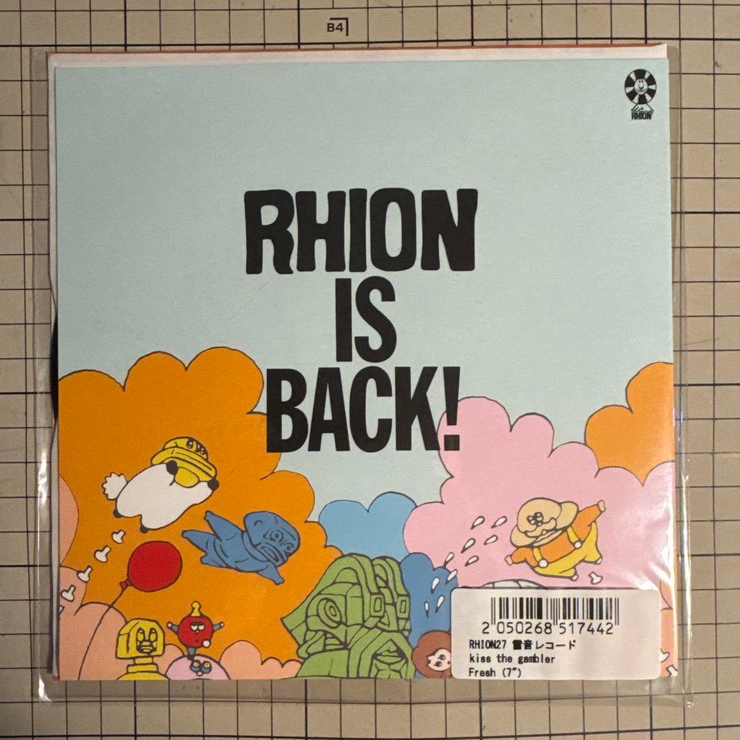 kiss the gambler zine カセット レコード ３点セット