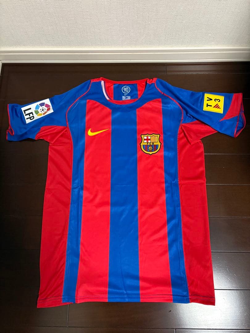 04-05　バルセロナ　ロナウジーニョ　ユニフォーム