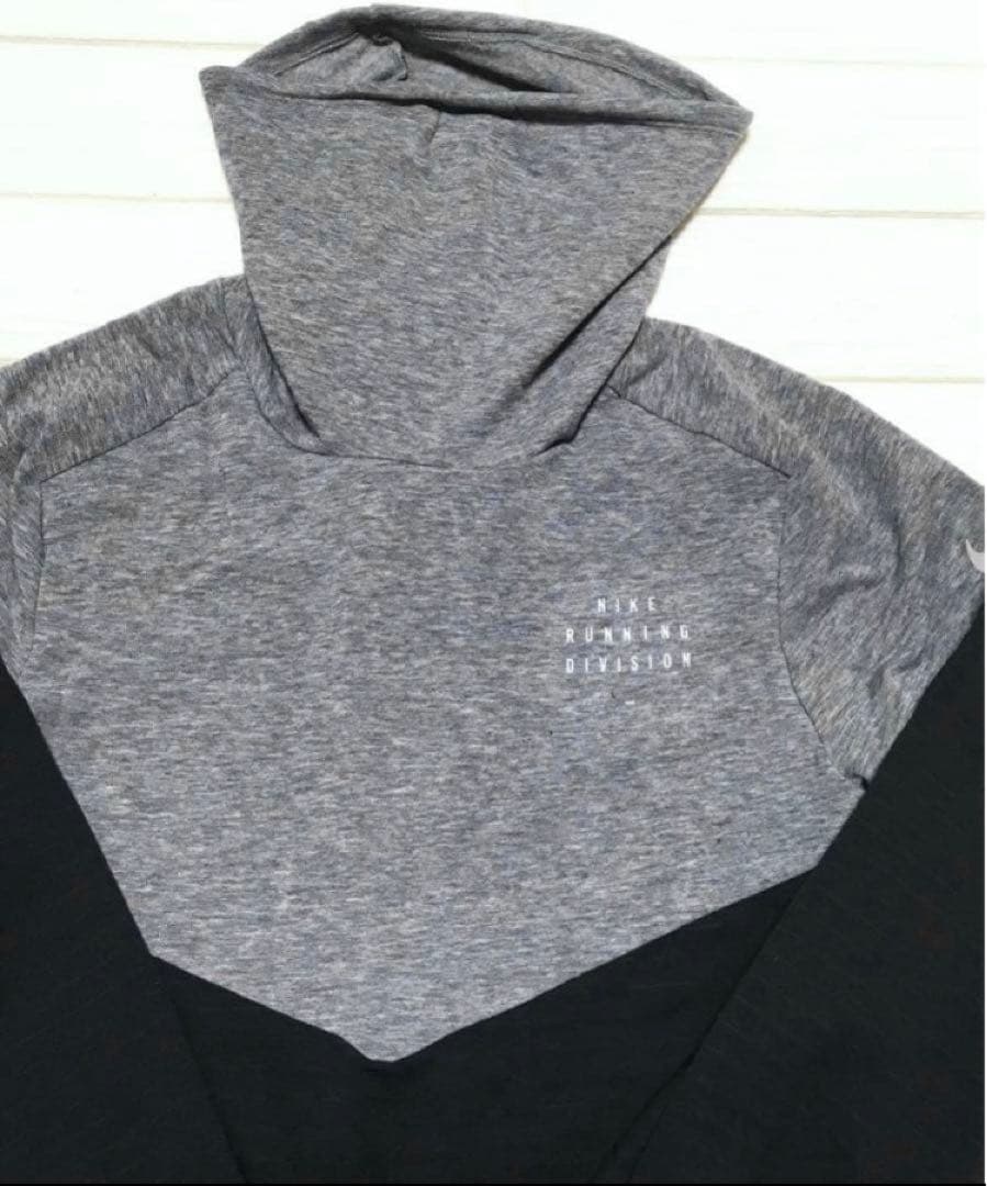 新品★ナイキランニングトップ ランディビジョン サーマ タートル★M