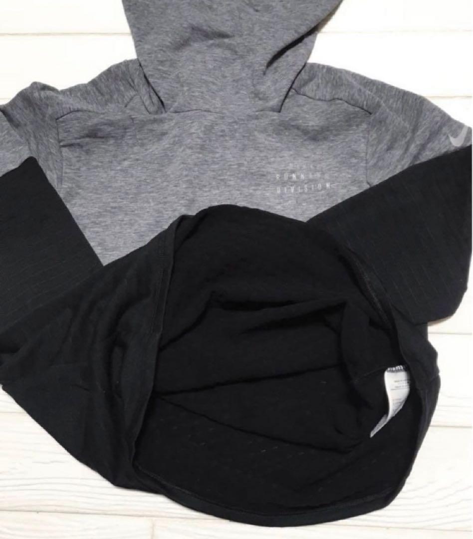 新品★ナイキランニングトップ ランディビジョン サーマ タートル★M