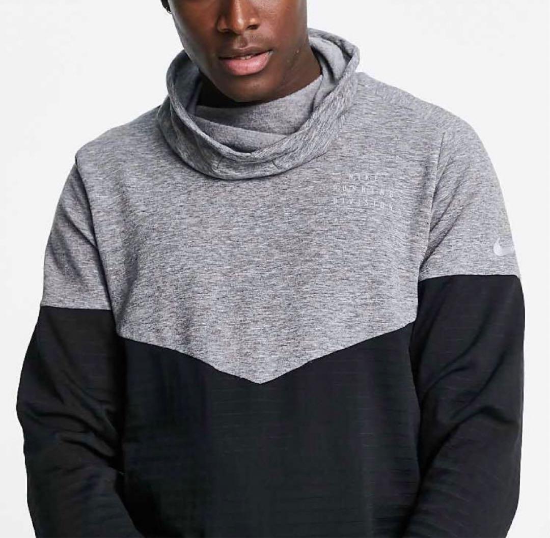 新品★ナイキランニングトップ ランディビジョン サーマ タートル★M