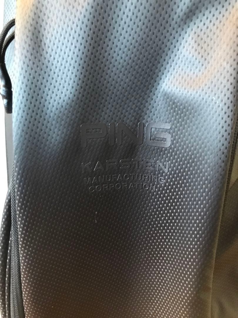 ウルトラライト　キャディバッグ　2023年モデル　ブラック　PING